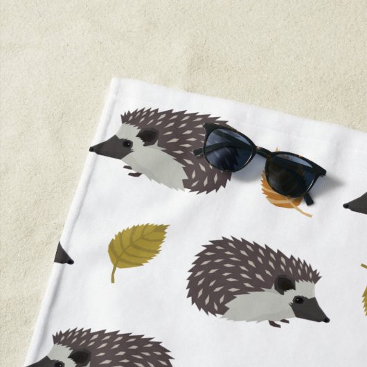 Handdoek voor Egel Pattern (In situ)