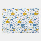 Handdoek voor het tuinbouwpatroon - cadeau voor tu (Horizontaal)