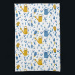Handdoek voor het tuinbouwpatroon - cadeau voor tu<br><div class="desc">Hou je van tuinieren of ken je iemand die dat doet? Geef ze het geschenk van deze schattige keukenhanddoek met een tuinierpatroon! Bekijk mijn winkel voor veel meer kleuren en patronen!</div>