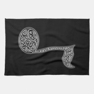 Handdoek voor notities voor muziek