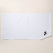 handdoek voor palmstrand (Voorkant)