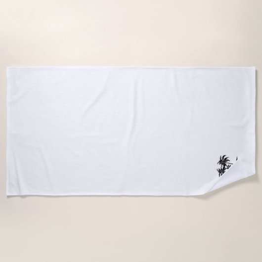 handdoek voor palmstrand (Voorkant)