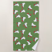 Handdoek voor rolstoelSchaatsen (Voorkant)