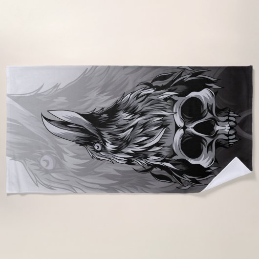 Handdoek voor schedel en kegel (Voorkant)