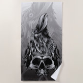 Handdoek voor schedel en kegel (Voorkant)