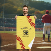 handdoek voor softball- en touringcarbadhanddoeken