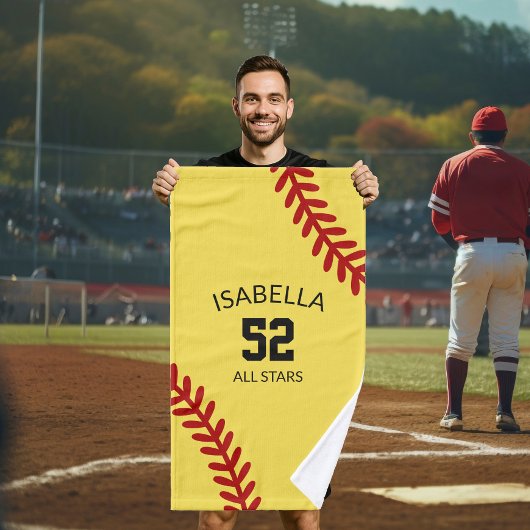 handdoek voor softball- en touringcarbadhanddoeken