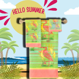 Handdoek voor tropische vogels