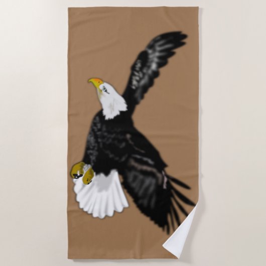 Handdoek voor vliegende stralen - Uw kleur (Voorkant)