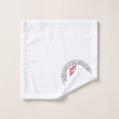 Handdoek Vrijmetselarij Loge van de staat Illinois (Wasdoekje)