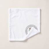 Handdoek Vrijmetselarij Loge van de staat North Ca (Wasdoekje)