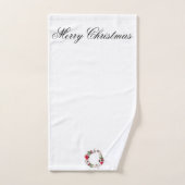 Handdoek Vrolijk kerstfeest (Handdoek)