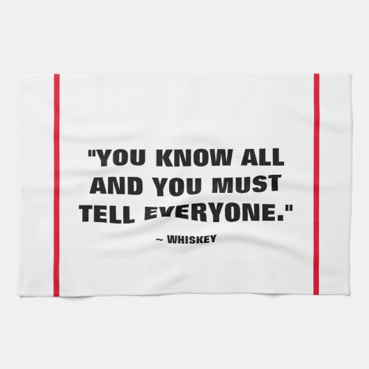 Handdoek - whiskey (Horizontaal)