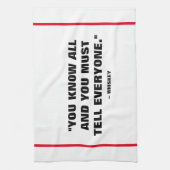 Handdoek - whiskey (Verticaal)