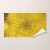 Handdoek Yellow Bokeh Flower (Handdoek)