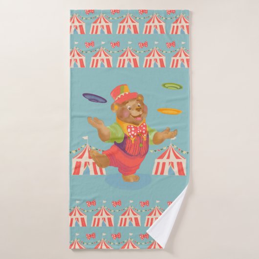 Handdoeken Circus Beer (Badhanddoek)