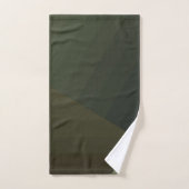 Handdoeken, hangwerk, gecombineerd, olijfdoek, gro bad handdoek (Handdoek)