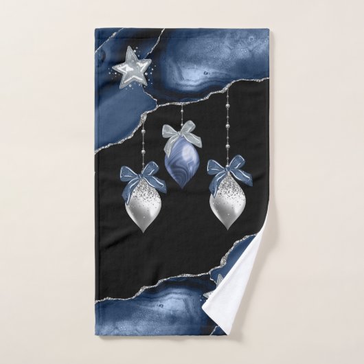 Handdoeken, kerstmis, bed set, Midnight Bad Handdoek (Handdoek)