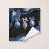 Handdoeken, kerstmis, bed set, Midnight Bad Handdoek (Wasdoekje)