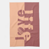 handdoeken LOVE LIFE (Verticaal)