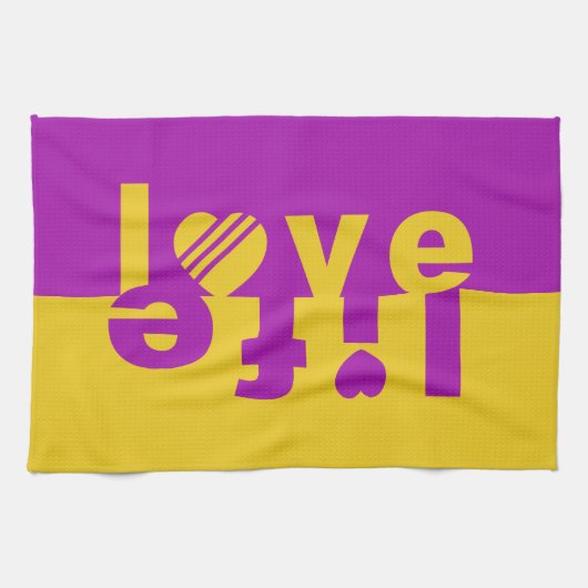 handdoeken LOVE LIFE (Horizontaal)