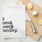 Handdoeken met gin-typen (Quarter Fold)