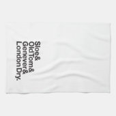 Handdoeken met gin-typen (Horizontaal)