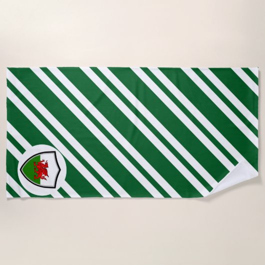 Handdoeken onder de vlag van Wales (Voorkant)