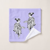 Handdoeken stellen Grieks beeld (Wasdoekje)