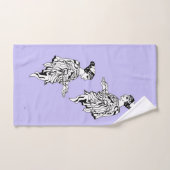 Handdoeken stellen Grieks beeld (Handdoek)