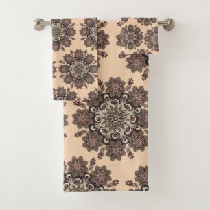 Handdoeken stellen Mandala