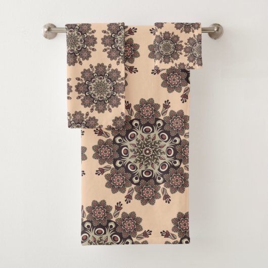 Handdoeken stellen Mandala (Insitu)
