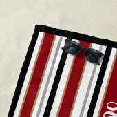 Handdoeken Stripes-Ergens op de strand (In situ)
