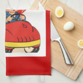 Handdoeken -  Valentijn keukenhanddoek 7 (Quarter Fold)