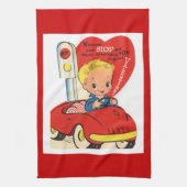 Handdoeken -  Valentijn keukenhanddoek 7 (Verticaal)