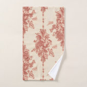 Handdoeken Vintage Rode Tapijt Ontwerp, Romantisch (Handdoek)