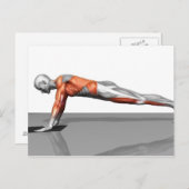 Handdoeken vliegen oefening briefkaart (Voorkant / Achterkant)