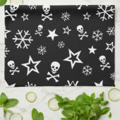 Handdoeken voor huid en snowflakes (Gevouwen)