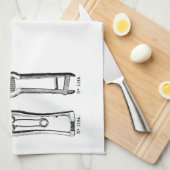 handdoeken voor tuinbouwprogramma's Monogram K (Quarter Fold)