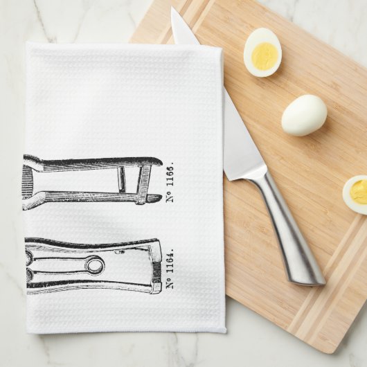  handdoeken voor tuinbouwprogramma's Monogram K (Quarter Fold)