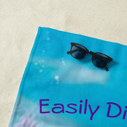 Handdoeken voor zeemeerminnen en turtle Beach (In situ)