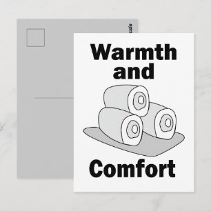 Handdoeken Warmte En Gemak  Briefkaart
