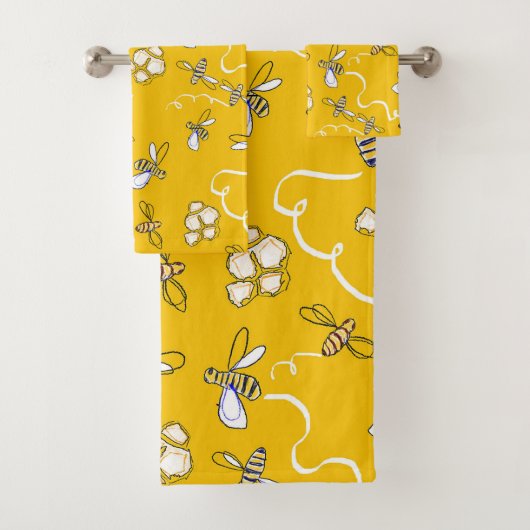 Handdoekenset voor honingbijen bad handdoek (Insitu)