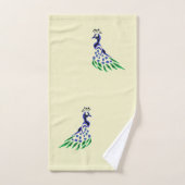 Handdoekjes: Peacock's Bad Handdoek (Handdoek)