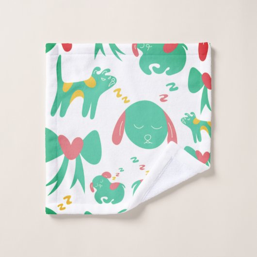 Handdoekset Bad Handdoek (Wasdoekje)