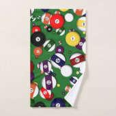 Handdoekset - Billiards Bad Handdoek (Handdoek)