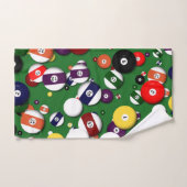 Handdoekset - Billiards Bad Handdoek (Handdoek)