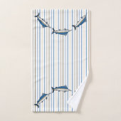 Handdoekset - Blue Marlin Gevist Bad Handdoek (Handdoek)