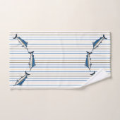 Handdoekset - Blue Marlin Gevist Bad Handdoek (Handdoek)