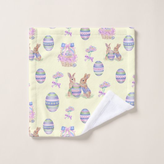 Handdoekset Egg Bunnies Bad Handdoek (Wasdoekje)